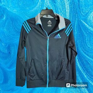 Adidas Zip Up Jacket Girl's Size‎ M 12-14 (F24)